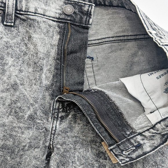 Levi's 569 Loose Straight Stretch Jeans Black Acid - Picture 3 of 5